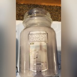 2/$40 large jar candles - a calm and quiet place
